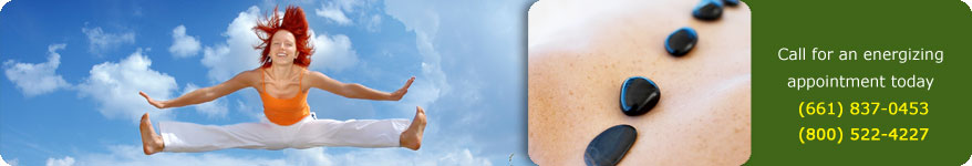 Call for an energizing appointment today: 661.837.0453